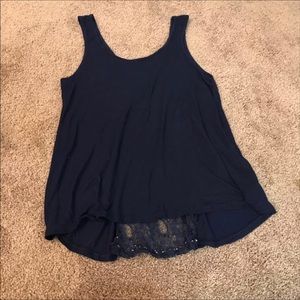 Lace tank